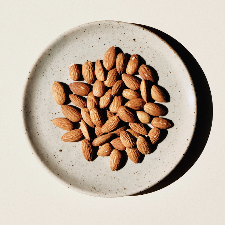 almond praline plate